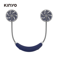 KINYO USB頸掛分享扇 經典藍 福利品 9成新UF180BU