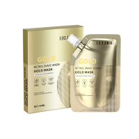 Topeng Emas Racun Ular Retinol, EELHOE, Kulit Jelas, Menegangkan Liang Pori, Mencerahkan, Meremajaka