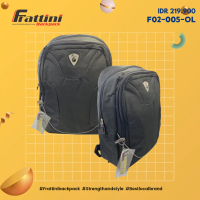 Frattini Ransel Backpack F.02-005-OL dengan Desain Kuat dan Gaya Terbaik dari Merek Lokal Terbaik