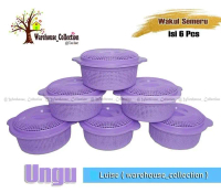 HC528 6PCS X Tempat Nasi Tutup Plastik murah /Bakul Nasi / tempat berkat/ Wakul Sultan Tutup / Wakul