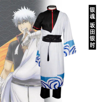 Trang Phục Cosplay Gintama, Chủ Đề Gintama, Chất Liệu Bạc Dâu Tằm, Thời Trang, Thích Hợp Cho Biểu Di