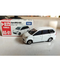 TOMICA Miniatur Mobil Toyota Avanza Veloz putih diecast Takara Tomy