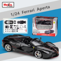 Maisto Assembly Version 1:24 Ferrari Laferrari Aperta Alloy Sports Car Model Diecast Metal Racing Car Model Collection Kids Gift