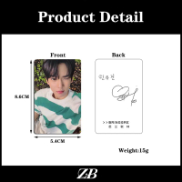 9 ชิ้น/เซ็ต ZB1 โฟโต้การ์ด, ZEROBASEONE X BRINGGREEN, การ์ดโลโม่, Zhang Hao Jiwoong, Hanbin, Matthew