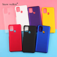 For Samsung A21S Luxury Rubberized Matte Hard Plastic Case Cover For Samsung Galaxy A21S A217F 6.5 inch Back Phone Cases