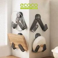 ECOCO Openable Pot Lid Rack - Rak Tutup Panci Bisa Dibuka / Rak Penyangga Tutup Panci Lipat / Rak Tu