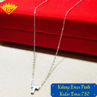 Kalung Emas Putih 376 Kadar Emas 750