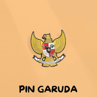 Pin Bros Enamel Bhinneka Tunggal Ika Indonesia Negara Persatuan GROSIR