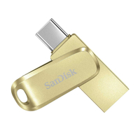 SanDisk Ultra Luxe 128G USB Type-C OTG 香檳金 雙用 隨身碟 金屬碟