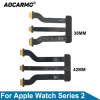 Aocarmo 1Pcs Display Screen LCD Flex Cable Replacement Parts For Apple Watch Series 2 38mm 42mm Series2
