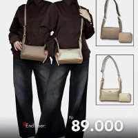 Hesea - MAWA Scala Bag Slingbag Shoulderbag Free Pouch Koin Tas Wanita Selempang