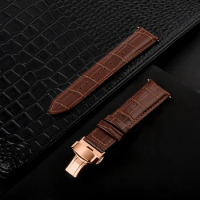 Genuine Leather Watch Band Quick Release 12/13/14/15/16/17/18/19/20/21/22/23/24mm Watch Strap for Longines Omega Seiko Watch
