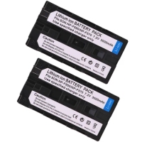 2x 7.2V 3000 mAh Rechargeable Battery For Sony NP F550 F570 Digital Camera Li-ion Batteries NP-F550 NP-F570 Spare Bateria