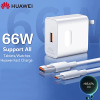 100% Original HUAWEI SuperCharge Max 66W With 6A USB Type-C Cable For Huawei Mate 40 Pro Mate 40 RS Mate X2