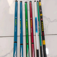 Joran Tegek Pancing Bendera Murah Spek Medium Lentur Panjang 720/7 meter, 630cm/6 meter