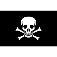 Pirate Skull Flag Yehoy 90*150cm Jolly Roger For Decoration