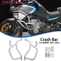 For CFMOTO 800MT 2021 2022 Motorcycle Engine Guard Bumper Crash Bars Protection Fairing Crashbar Falling Protector Accessories