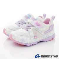 ★日本月星Moonstar機能童鞋-2E閃電競速運動鞋款9698紫(中小童段)