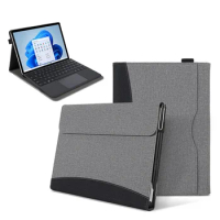 Case for Microsoft Surface Pro 10 9 8 7 6 5 4 Plus for Surface Go 1 2 3 Protective Case Shell Funda Cover Stand with Pen Holder
