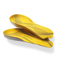 VIONIC 法歐尼 3/4彈力吸震通用型黃色矯正鞋墊(男女通用)