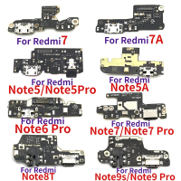 ดีที่สุดสำหรับ Xiaomi Redmi Note 8 9 8T 7 6 5 5A Pro Go 7 7A S2 9A ขั้วต่อแท่นชาร์จ บอร์ดชาร์จ USB พ