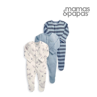 Mamas&amp;Papas 北極海生活圈-連身衣3件組