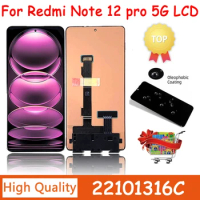 Original For Xiaomi Redmi Note 12 Pro 5G 22101316C lcd display touch screen digitizer Assembly For Redmi Note 12 Pro+ 12Pro Plus