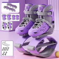 Kangaroo Bounce Shoes Unisex Fitness Exercise Rebound Shoes And Roller Shoes 2 In 1