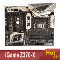 iGame Z370-X Motherboard PCI-E 3.0 64GB LGA 1151 DDR4 ATX Mainboard 100% Tested OK Fully Work