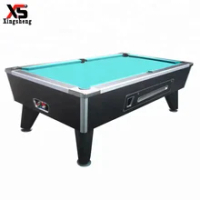 Factory Direct Sales Cheap 8ft 7ft Coin Operated Outdoor Slate Billiard Pool Table For Sale