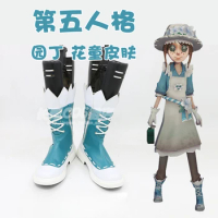 Anime Lisa Beck Identity V Cosplay Shoes Comic Halloween Carnival Cosplay Costume Prop Cosplay Men Boots Cos Cosplay