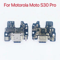 USB Charging Connector Port Board Flex Cable For Motorola Moto S30 Pro Edge 30 Fusion Charging Port Repair Parts