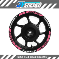 STIKER PELK VELG BEAT STREET REFLEKTIPE NYALA MURAH ORACAL MAXDECAL ABLAZE GRAND-LITE HOLOGRAM PELAN