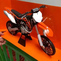 Diecast Miniatur Motor Cross Trail KTM 1:6 motocross balap original