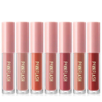 Readystock❤️PINKFLASH OhMyKiss Liquid Lipstick Lipstik Gincu Soft Matte VE Moisturising Long Gift Li