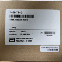 PN: 7-78475-01 Filter Vacuum for Abbott ARCHITECT i2000SR New, Original