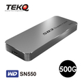 TEKQ 583 SuperFast Type-C PCIe M.2 NVMe SSD 外接盒 - 9.6 x 4.6 x 1.1 cm, 77g, 240GB-2TB 可選