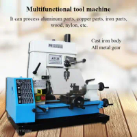 DIY Small Processing Metal Small Lathe Mini Household Car Drilling and Milling Machine Vertical Milling Machine for Metal