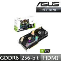【ASUS 華碩】KO-RTX3070-O8G-V2-GAMING+華碩 PRIME A520M-K(此為1片顯示卡+2片主機板/限制算力)
