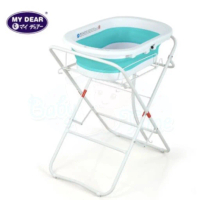 COD My Dear Retractable Bath Tub Set - Bath Tub & Stand / Bath Tub Stand / Bath Tub Rack