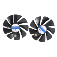 Cooler Fan For Sapphire Radeon RX 470 480 580 570 NITRO Mining Edition RX580 RX480 Gaming Video Card Cooling Fan