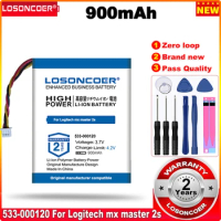 LOSONCOER 900mAh 533-000120 Battery For Logitech Mx Master 2s , MX Anywhere 2, Anywhere 2S , MX Ergo