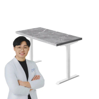 【FUNTE】Island 電動升降中島餐桌/二節式 180x80cm 十色可選(辦公桌 電腦桌 工作桌 大理石紋)