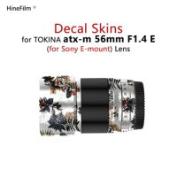 TOKINA 56 F1.4 E Mount Lens Wrap Film Decal Cover Skin For TOKINA atx-m 56mm F1.4 E Lens Protector Coat Wrap Cover Sticker Film