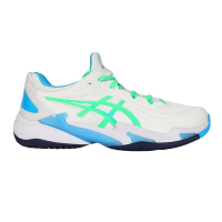 ASICS COURT FF 3 男網球鞋-亞瑟士 網球 1041A370-103 白綠水藍