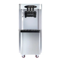 Ice Cream Machine Professional Ice Cream Maker Manufacturer Soft Serve Ice Cream Machine With Air Pump
