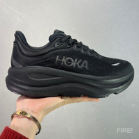 [HOKA] รองเท้ากีฬาสำหรับผู้ชายและผู้หญิง Hoka Bondi 9 รองเท้าวิ่ง Hoka Bondi 8 รุ่น 1162012BBLC WOUC