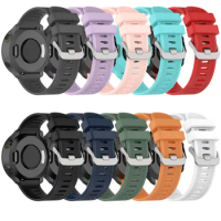 20mm Smart Watch Band For Garmin Forerunner 158 Silicone Bracelet Strap For Garmin Vivoactive 3 4/Forerunner 245 645 Wristband