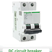 Schneider Electric C65N-DC MCB Multi 9 A9 Air switch 2P DC Miniature Circuit Breaker C 20A 25A 32A 40A 50A 63A