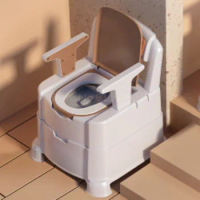 Portable Elderly &amp; Pregnant Women's Toilet Chair Indoor Deodorant Commode Adult Household Mobile Toilet with Comfort Design